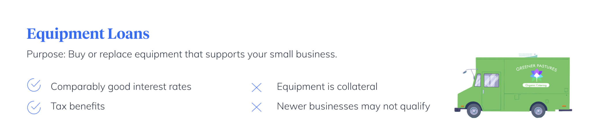 small business equipment loans pros and cons