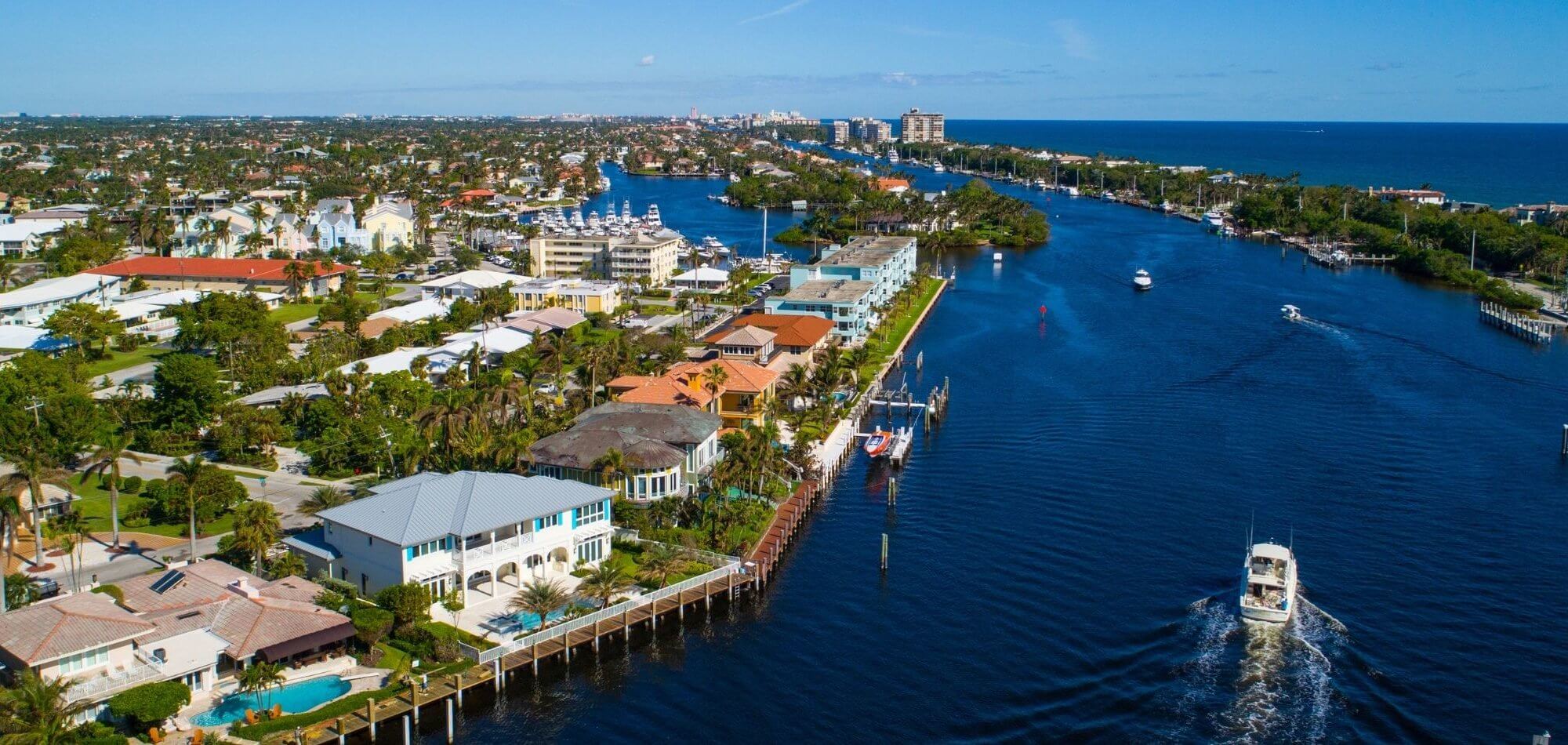 Florida homes on the water