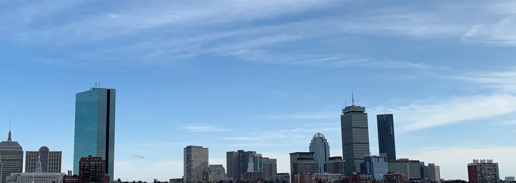 A picture showing the Boston skyline with the text, "Join other Massachusetts homeowners and make the most of your home’s equity" over it.